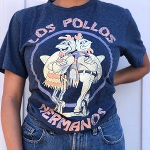 Breaking Bad Los Pollos Hermanos Graphic Tee,Small